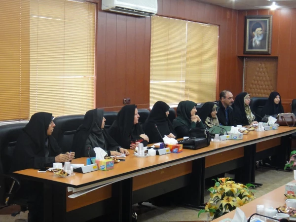 جلسه معاونت نظارت، ارزیابی و تضمین کیفیت دانشگاه فرهنگیان با اعضای هیات علمی و غیر هیات علمی 
در پردیس شهید رجایی فارس
 2