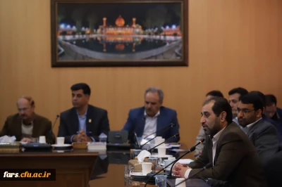 حضور سرپرست مدیریت امور پردیس های دانشگاه فرهنگیان فارس
در شورای آموزش و پرورش استان فارس