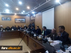 حضور سرپرست مدیریت امور پردیس های دانشگاه فرهنگیان فارس
در شورای آموزش و پرورش استان فارس 2