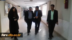 حضور جناب اقای دکتر رحیمی در استان فارس و بازدید از حوزه های امتحانی دانشگاه فرهنگیان فارس 5