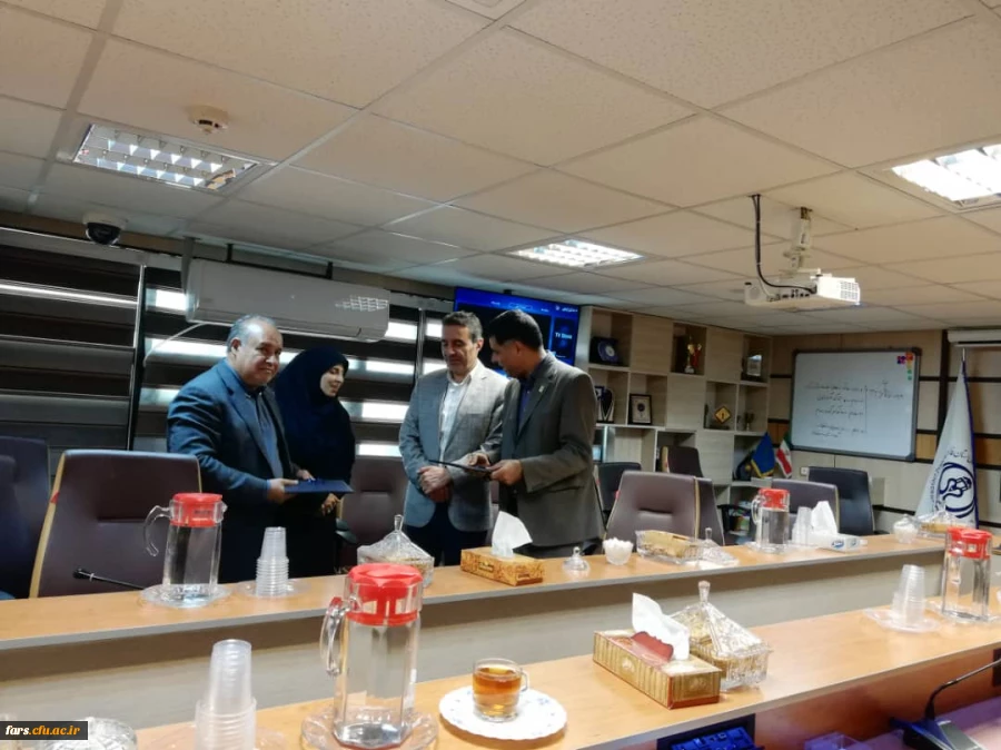 انعقاد تفاهم نامه در حوزه امور تغذیه بین معاونت بهداشتی دانشگاه علوم پزشکی و دانشگاه فرهنگیان فارس 6