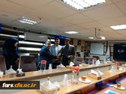 انعقاد تفاهم نامه در حوزه امور تغذیه بین معاونت بهداشتی دانشگاه علوم پزشکی و دانشگاه فرهنگیان فارس 7