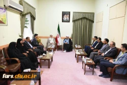 دیدار مسئولان دانشگاه فرهنگیان فارس با نماینده ولی فقیه در استان فارس و امام جمعه شیراز  2