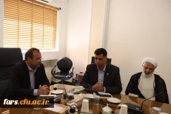 جلسه شورای مدیریت دانشگاه فرهنگیان فارس با استانداری فارس  2