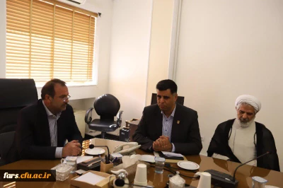 جلسه شورای مدیریت دانشگاه فرهنگیان فارس با استانداری فارس