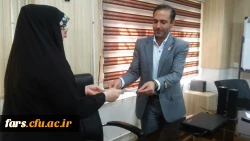 جلسه تقدیر و تشکر از مسئولان فناوری اطلاعات و هوشمند سازی دانشگاه فرهنگیان ( بمناسبت روز مهندس ) و همچنین دومین دوره آموزشی تولید محتوای الکترونیکی ویژه دانشجویان تشکیل گردید. 2