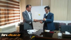 جلسه تقدیر و تشکر از مسئولان فناوری اطلاعات و هوشمند سازی دانشگاه فرهنگیان ( بمناسبت روز مهندس ) و همچنین دومین دوره آموزشی تولید محتوای الکترونیکی ویژه دانشجویان تشکیل گردید. 2