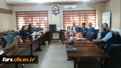 جلسه تقدیر و تشکر از مسئولان فناوری اطلاعات و هوشمند سازی دانشگاه فرهنگیان ( بمناسبت روز مهندس ) و همچنین دومین دوره آموزشی تولید محتوای الکترونیکی ویژه دانشجویان تشکیل گردید. 2