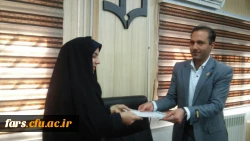 جلسه تقدیر و تشکر از مسئولان فناوری اطلاعات و هوشمند سازی دانشگاه فرهنگیان ( بمناسبت روز مهندس ) و همچنین دومین دوره آموزشی تولید محتوای الکترونیکی ویژه دانشجویان تشکیل گردید. 2