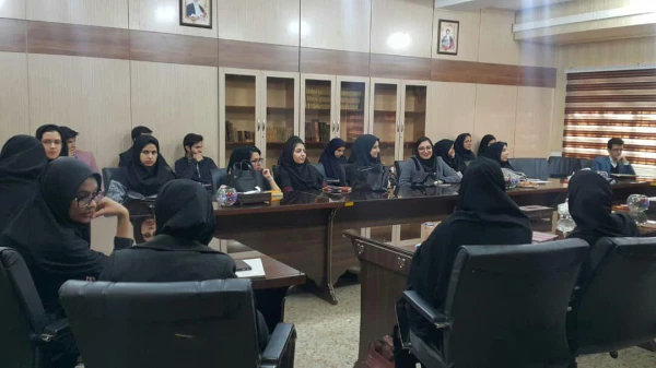 جلسه تقدیر و تشکر از مسئولان فناوری اطلاعات و هوشمند سازی دانشگاه فرهنگیان ( بمناسبت روز مهندس ) و همچنین دومین دوره آموزشی تولید محتوای الکترونیکی ویژه دانشجویان تشکیل گردید. 2