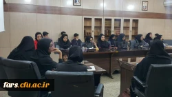 جلسه تقدیر و تشکر از مسئولان فناوری اطلاعات و هوشمند سازی دانشگاه فرهنگیان ( بمناسبت روز مهندس ) و همچنین دومین دوره آموزشی تولید محتوای الکترونیکی ویژه دانشجویان تشکیل گردید. 3