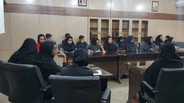 جلسه تقدیر و تشکر از مسئولان فناوری اطلاعات و هوشمند سازی دانشگاه فرهنگیان ( بمناسبت روز مهندس ) و همچنین دومین دوره آموزشی تولید محتوای الکترونیکی ویژه دانشجویان تشکیل گردید. 3