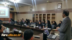 جلسه تقدیر و تشکر از مسئولان فناوری اطلاعات و هوشمند سازی دانشگاه فرهنگیان ( بمناسبت روز مهندس ) و همچنین دومین دوره آموزشی تولید محتوای الکترونیکی ویژه دانشجویان تشکیل گردید. 5