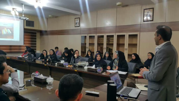 جلسه تقدیر و تشکر از مسئولان فناوری اطلاعات و هوشمند سازی دانشگاه فرهنگیان ( بمناسبت روز مهندس ) و همچنین دومین دوره آموزشی تولید محتوای الکترونیکی ویژه دانشجویان تشکیل گردید. 5