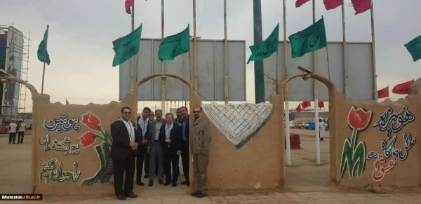 بازدید از اردوهای راهیان نور دانشجومعلمان در مناطق عملیات دفاع مقدس (آبادان و خرمشهر) 2