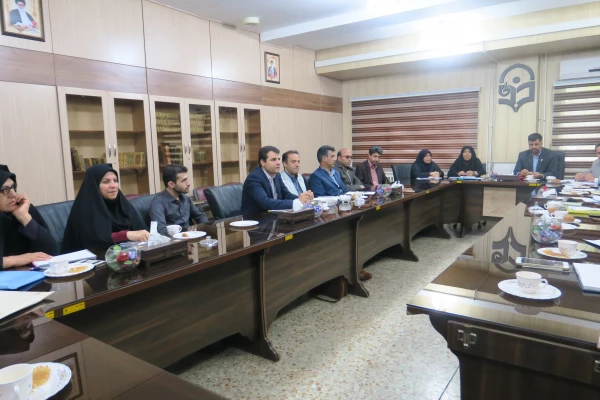 دومین جلسه کمیته اجرائی مرحله کشوری بیست و نهمین جشنواره فرهنگی هنری در بخش تئاتر و سرود در پردیس شهید باهنر فارس تشکیل شد 3