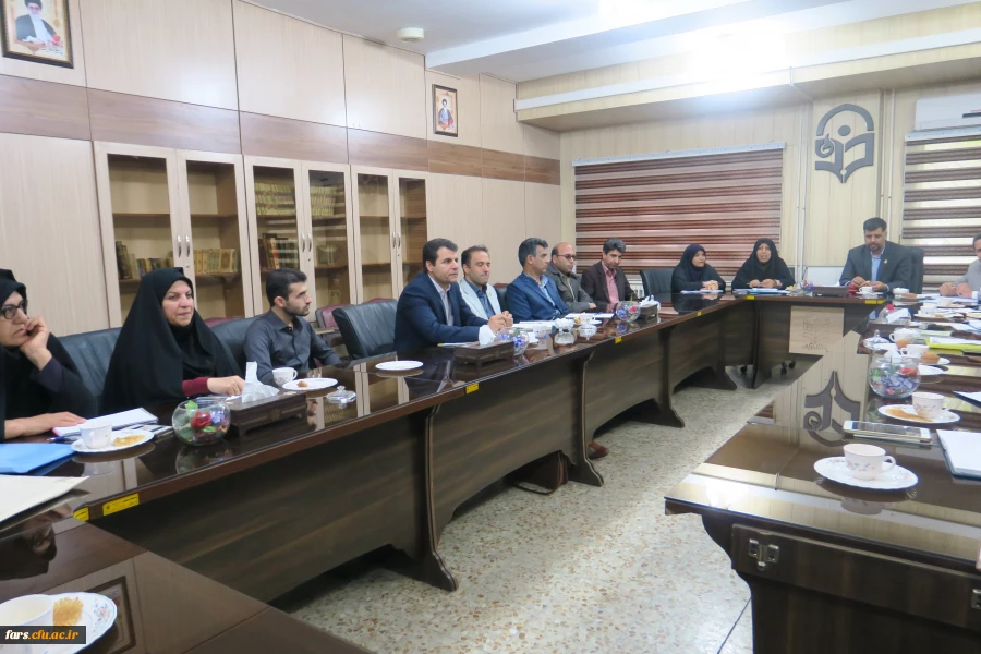 دومین جلسه کمیته اجرائی مرحله کشوری بیست و نهمین جشنواره فرهنگی هنری در بخش تئاتر و سرود در پردیس شهید باهنر فارس تشکیل شد 3