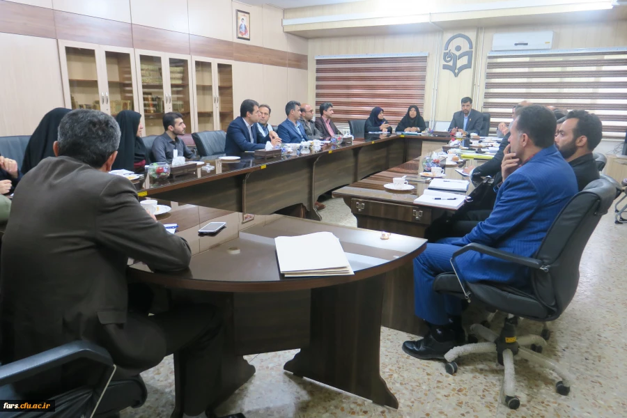 دومین جلسه کمیته اجرائی مرحله کشوری بیست و نهمین جشنواره فرهنگی هنری در بخش تئاتر و سرود در پردیس شهید باهنر فارس تشکیل شد 6