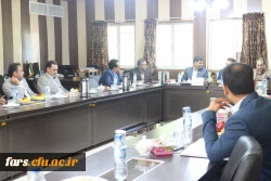 جلسه روسا ، مدیران کل و نمایندگا ن دستگاههای اجرایی استان فارس در دانشگاه فرهنگیان واحد آموزش عالی شهید مطهری برای بررسی و رفع مسائل و مشکلات این مرکز 4