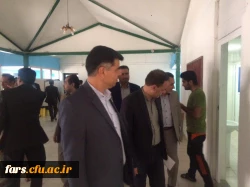 جلسه روسا ، مدیران کل و نمایندگا ن دستگاههای اجرایی استان فارس در دانشگاه فرهنگیان واحد آموزش عالی شهید مطهری برای بررسی و رفع مسائل و مشکلات این مرکز 18