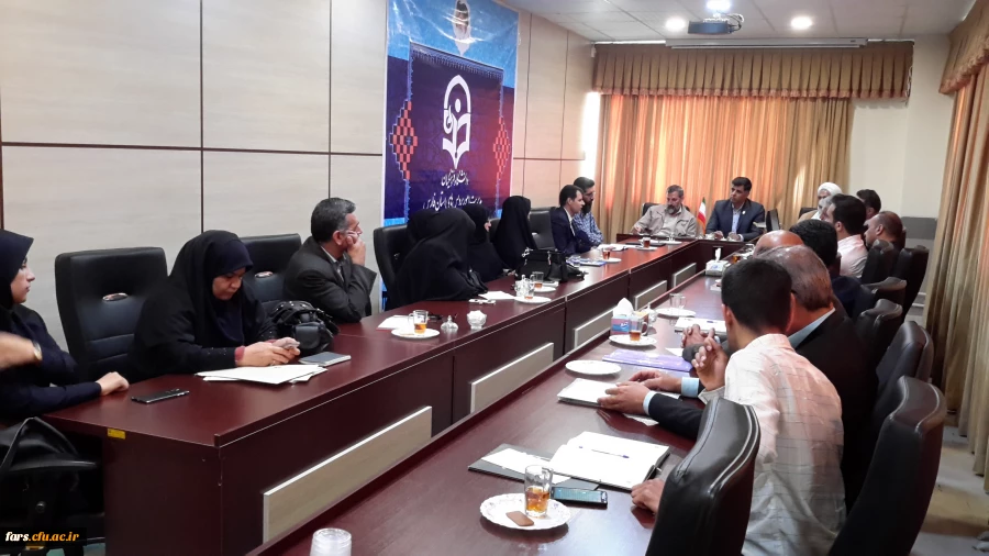 جلسه شورای امر به معروف و نهی از منکر دانشگاه فرهنگیان استان فارس تشکیل گردید  7