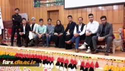 نشست با دانش آموختگان (نو معلمان)   دانشگاه فرهنگیان فارس  به مناسبت دهه سرآمدی آموزش  7