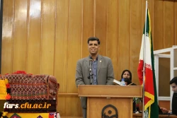 روز دوشنبه 9 اردیبهشت ماه 98 به مناسبت دهه سرآمدی  آموزش  همایش دانشجویی قومیت های دانشگاه فرهنگیان فارس با دعوت از نمایندگانی از سایر دستگاهها برگزار گردید 

 5