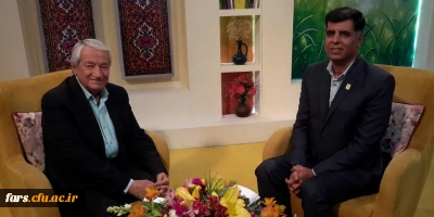 حضور جناب آقای دکتر انار نژاد مدیریت دانشکاه فرهنگیان فارس در برنامه نگاه روز صدا و سیمای مرکز استان فارس و معرفی این دانشگاه