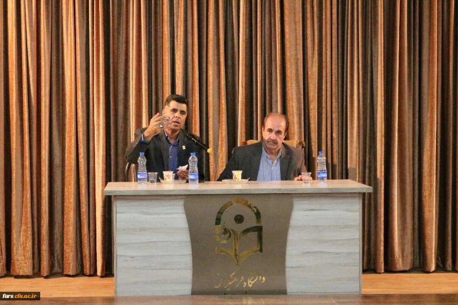 حضور دکتر مسعود رضائی نماینده مردم شیراز در مجلس شورای اسلامی 
در دانشگاه فرهنگیان فارس برای پاسخگویی به مطالبات صنفی دانشجومعلمان
 2