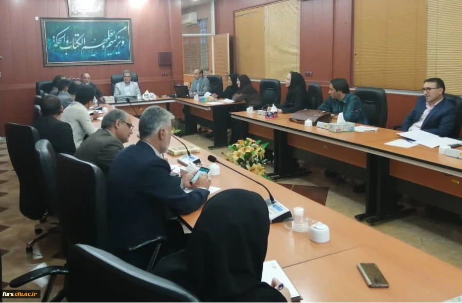 نشست علمی مشترک دانشگاه شیراز و دانشگاه فرهنگیان فارس 2