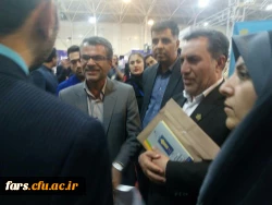 حضور دانشگاه فرهنگیان فارس در اولین نمایشگاه تخصصی آموزش 4