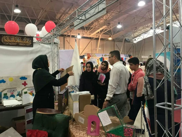 حضور دانشگاه فرهنگیان فارس در اولین نمایشگاه تخصصی آموزش 11