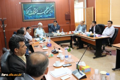 نشست مدیران دانشگاه فرهنگیان فارس با مسولان هسته گزینش آموزش و پرورش استان فارس