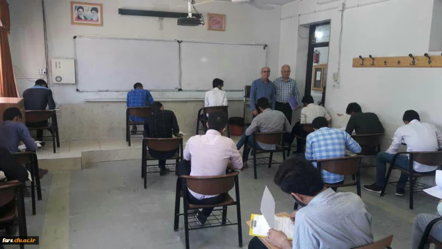 بازدید از برگزاری امتحانات پردیسها و مراکز دانشگاه فرهنگیان فارس 4