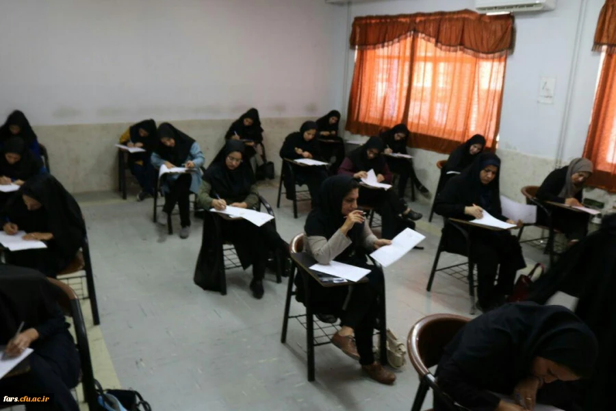 بازدید از برگزاری امتحانات پردیسها و مراکز دانشگاه فرهنگیان فارس 5