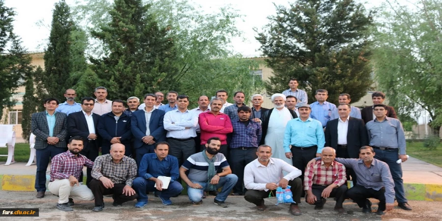 اردوی یک روزه روسای پردیس ها و کارکنان دانشگاه فرهنگیان فارس  به شهر اقلید برگزار شد  2