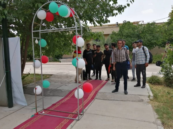 روز اول پذیرش - براداران جشنواره فرهنگی (سرود و تئاتر ) شیراز تیرمانه 98 5