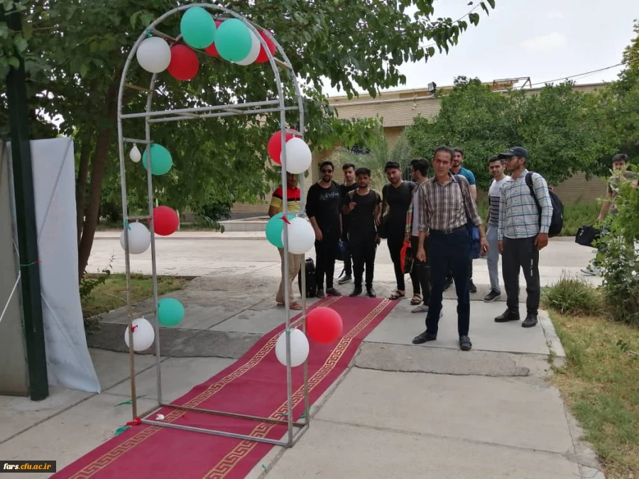 روز اول پذیرش - براداران جشنواره فرهنگی (سرود و تئاتر ) شیراز تیرمانه 98 5