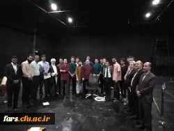 گزارش دومین روز برگزاری جشنواره تئاتر و سرود دانشگاه فرهنگیان بخش برادران - شیراز تیرماه 98 3