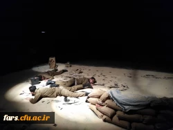 گزارش دومین روز برگزاری جشنواره تئاتر و سرود دانشگاه فرهنگیان بخش برادران - شیراز تیرماه 98 20