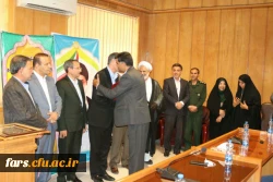 آیین تکریم و معارفه مدیریت امور پردیس های دانشگاه فرهنگیان فارس برگزار گردید  3