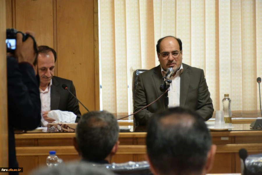 آیین تکریم و معارفه مدیریت امور پردیس های دانشگاه فرهنگیان فارس برگزار گردید  5