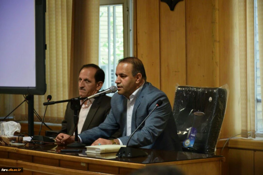 آیین تکریم و معارفه مدیریت امور پردیس های دانشگاه فرهنگیان فارس برگزار گردید  6