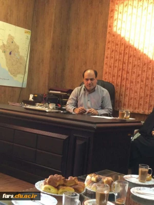 جلسه دیدار دکتر افلاکی فرد ریاست دانشگاه فرهنگیان فارس با پرسنل مدیریت امور پردیس های دانشگاه