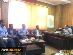 جلسه دیدار دکتر افلاکی فرد ریاست دانشگاه فرهنگیان فارس با پرسنل مدیریت امور پردیس های دانشگاه  3