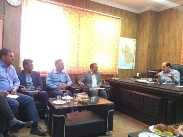 جلسه دیدار دکتر افلاکی فرد ریاست دانشگاه فرهنگیان فارس با پرسنل مدیریت امور پردیس های دانشگاه  3