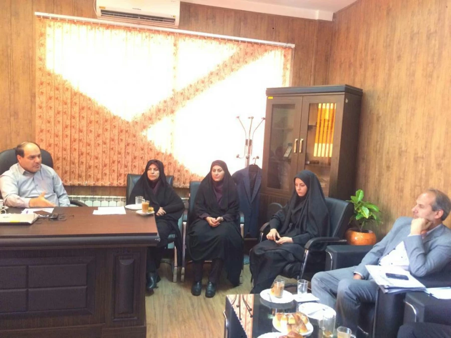جلسه دیدار دکتر افلاکی فرد ریاست دانشگاه فرهنگیان فارس با پرسنل مدیریت امور پردیس های دانشگاه  4