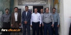 بازدید جناب آقای دکتر افلاکی فرد از واحد آموزش عالی شهید مطهری فارس 2