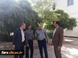 بازدید جناب آقای دکتر افلاکی فرد از واحد آموزش عالی شهید مطهری فارس 8
