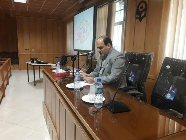 اولین نشست صمیمی جناب آقای دکتر افلاکی فرد مدیریت دانشگاه فرهنگیان فارس با تمامی پرسنل پردیس ها و مراکز  2